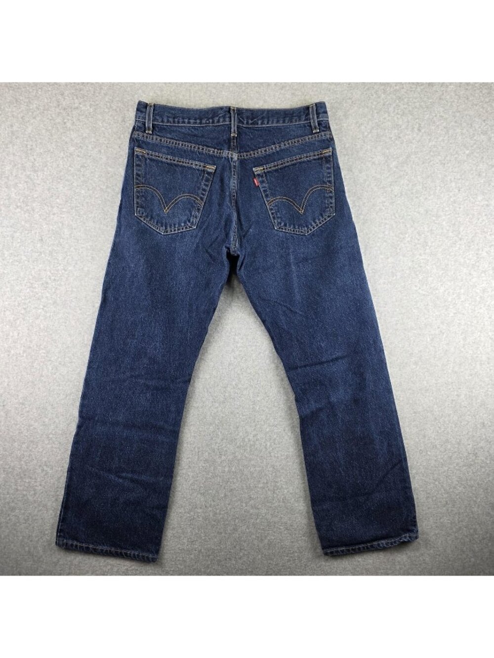Vintage Levi's 517 Jeans Mens 34x30 Bootcut Dark Wash USA Made 100% Cotton